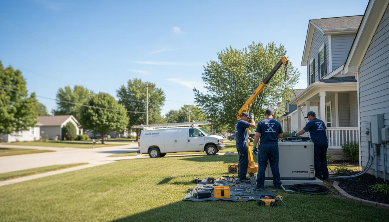 Generator Installation in Sawyerville, IL near me